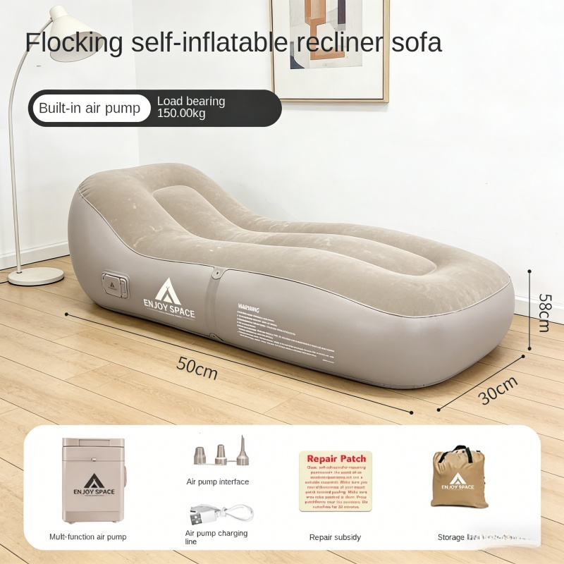 Outdoor Furniture Small - Outdoor Leisure Self Inflating Sofa Lounge