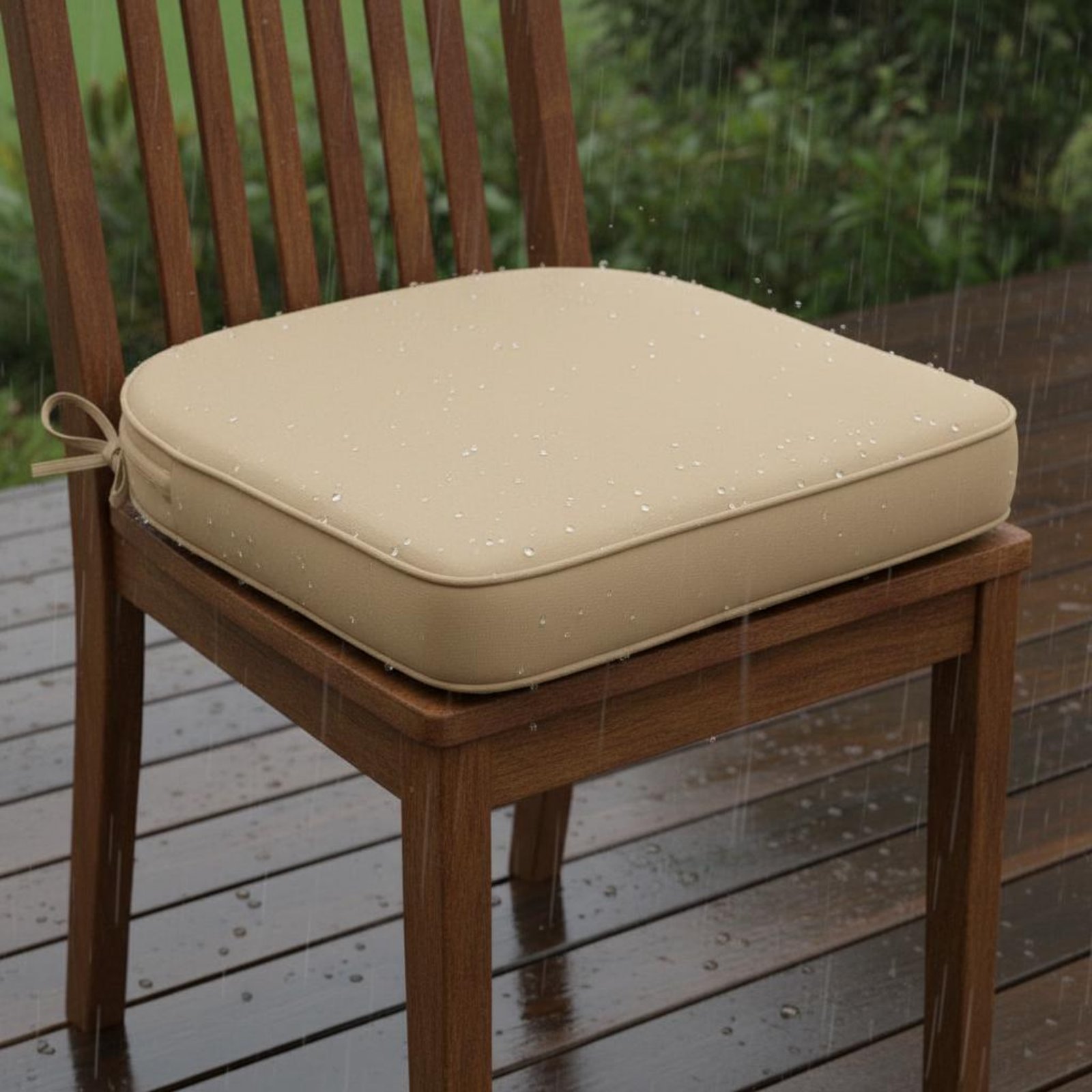 Outdoor Furniture Fabric - Waterproof Patio Seat Pad Supportive Firm