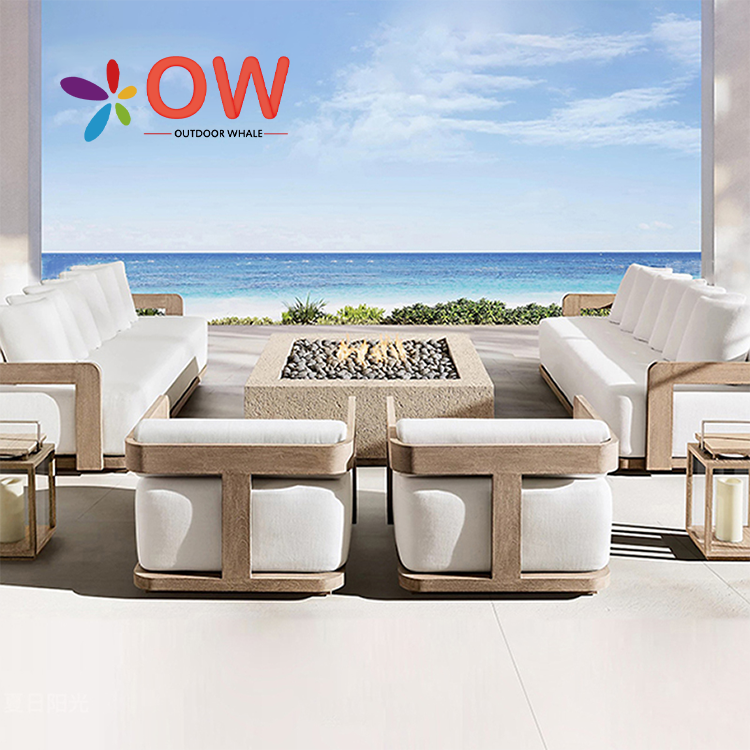 Outdoor Furniture Teak - Modern Style Garden Sofas For Living