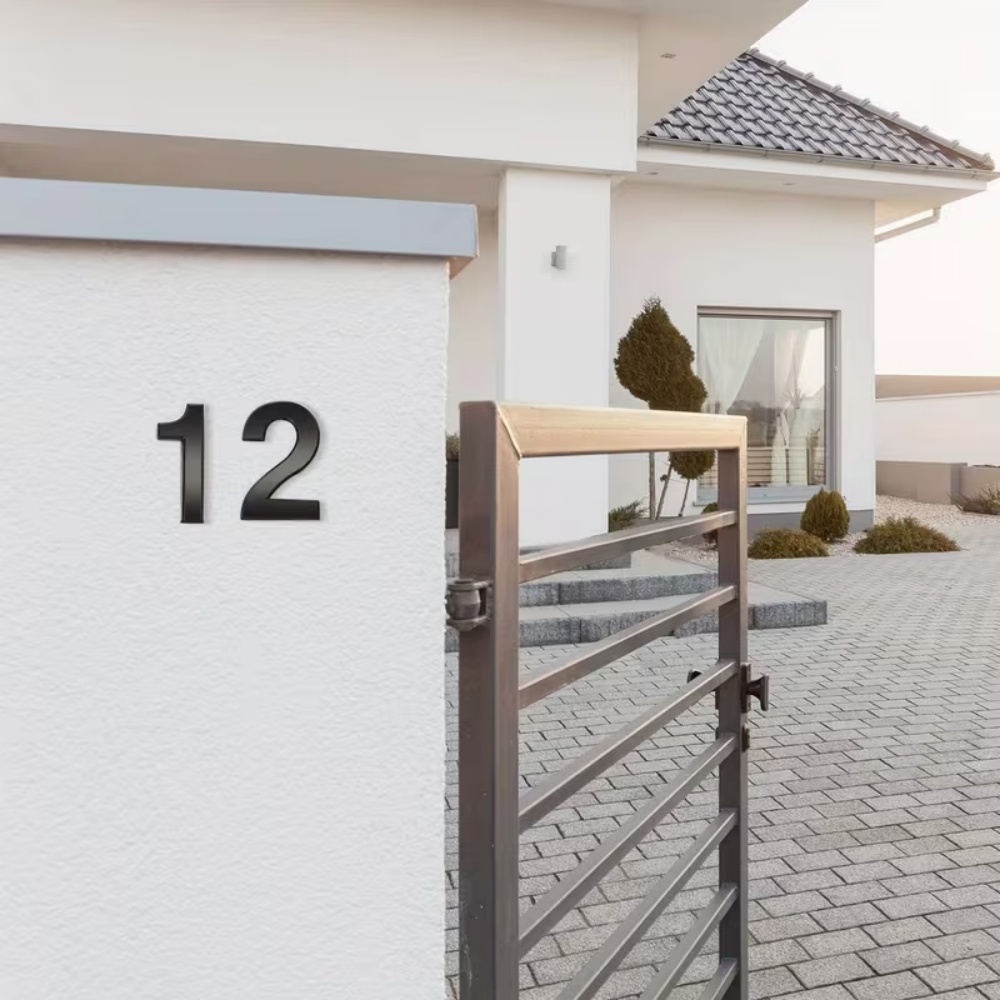 1pc Self Adhesive 3D Number St - Outdoor Furniture Warehouse avis et prix