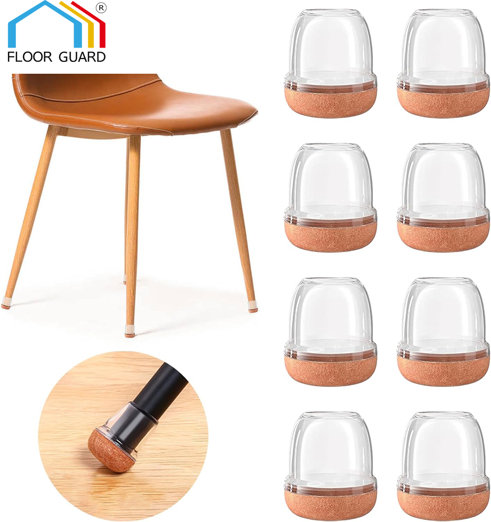 8PCS Chair Leg TPE Protectors  - Outdoor Furniture Leg Protectors avis et prix