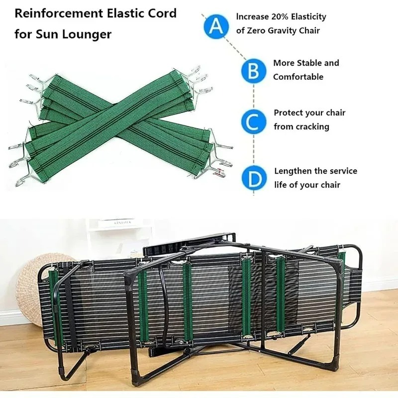 3/6Pcs Reinforcement Load-Bear - Deck Chair Lounger avis et prix