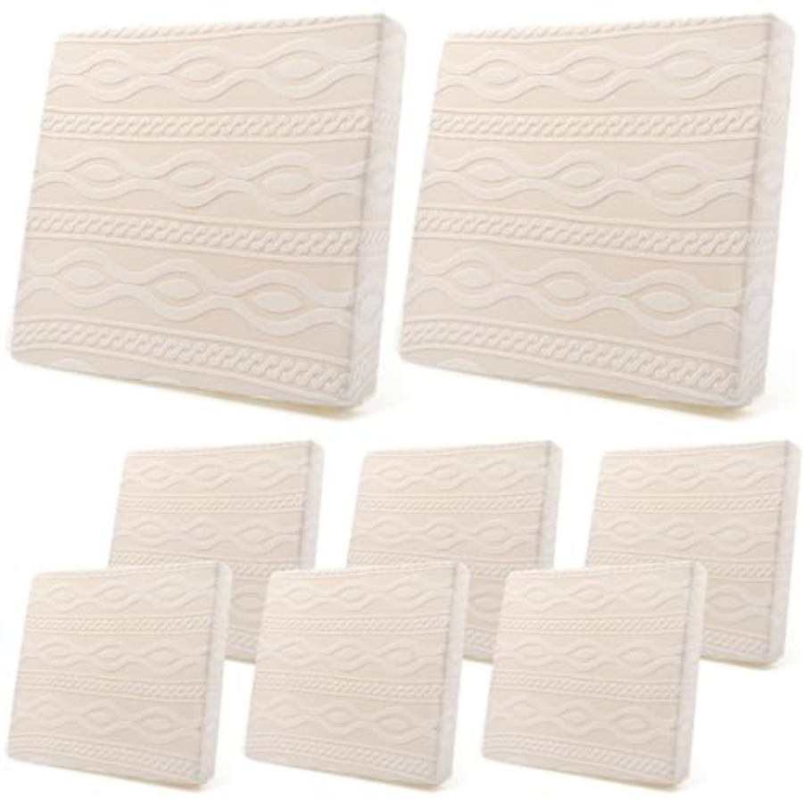 8Pcs Stretch Patio Cushion Cov - Outdoor Furniture Sofa avis et prix