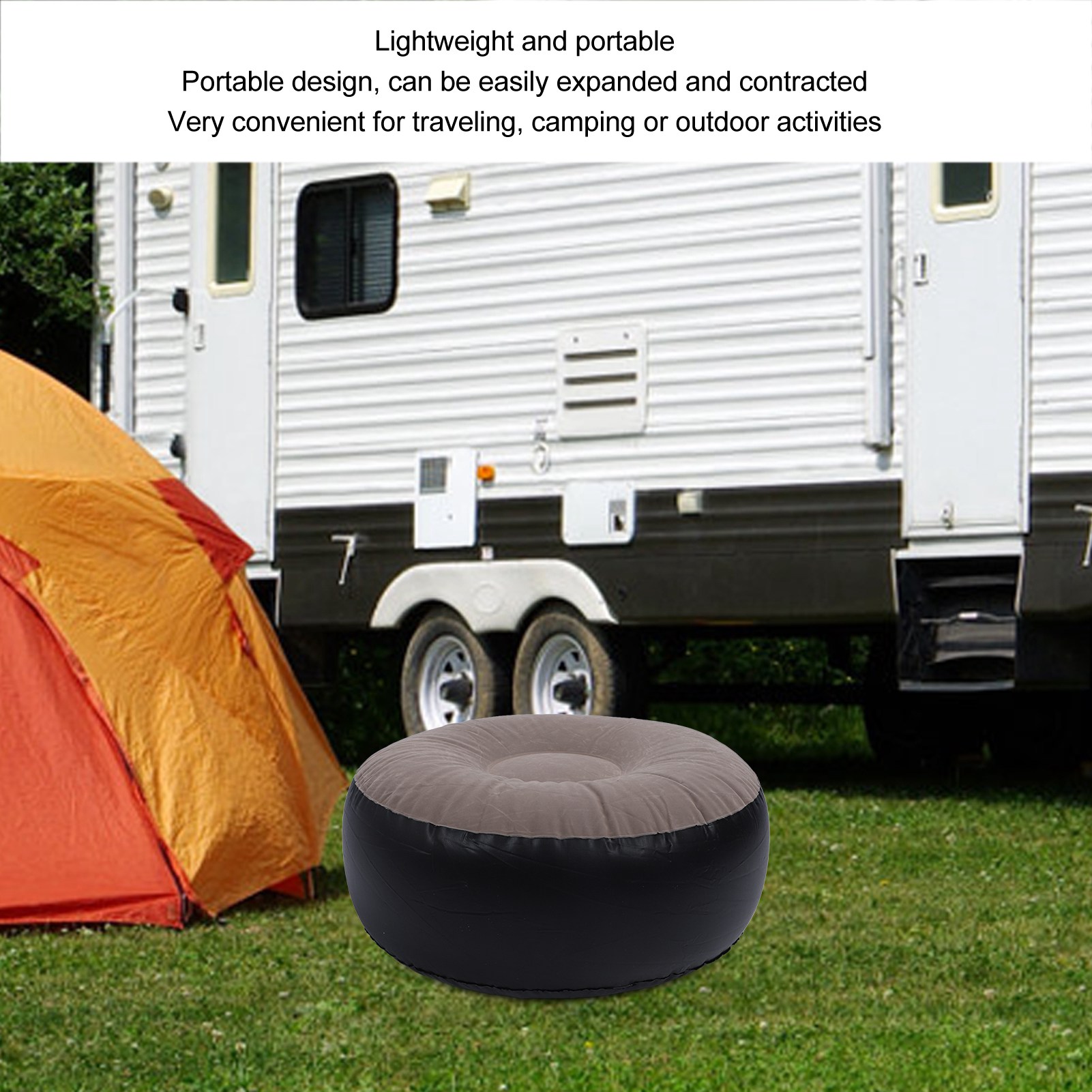 Inflatable Flocking Stool Mult - Outdoor Furniture Small avis et prix