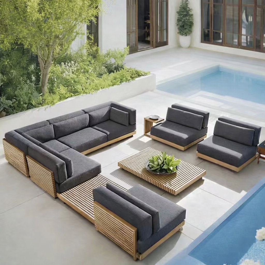 Villa Luxury Teak Outdoor Sofa - Outdoor Furniture Teak avis et prix