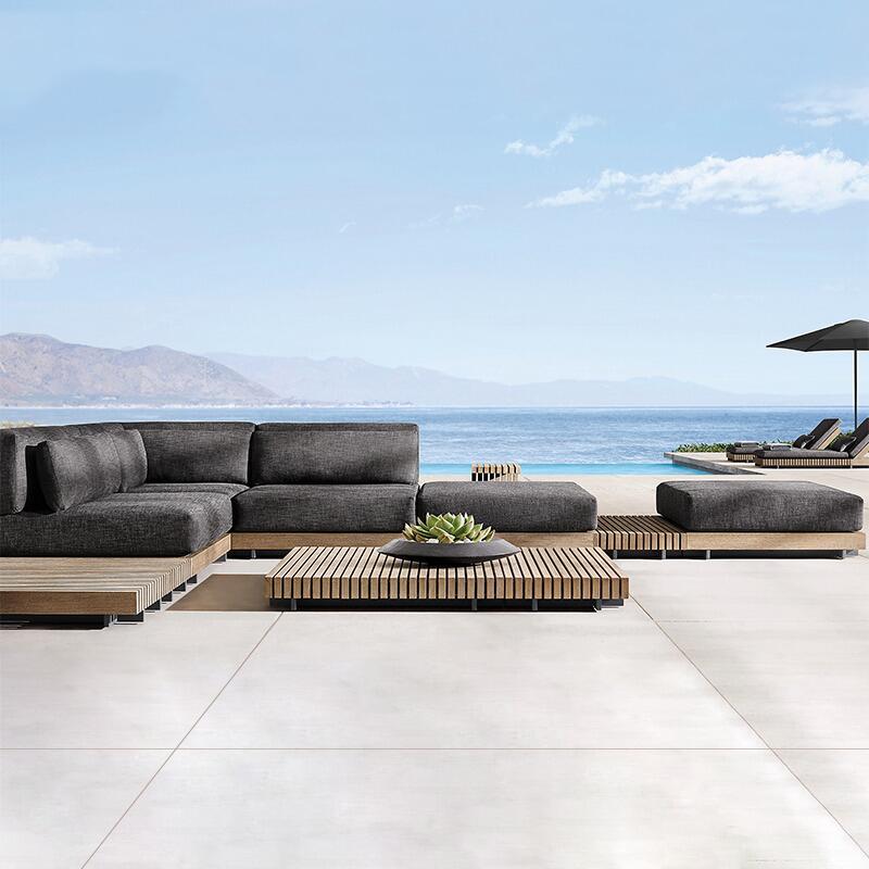 Villa Luxury Teak Outdoor Sofa - Outdoor Furniture Teak avis et prix