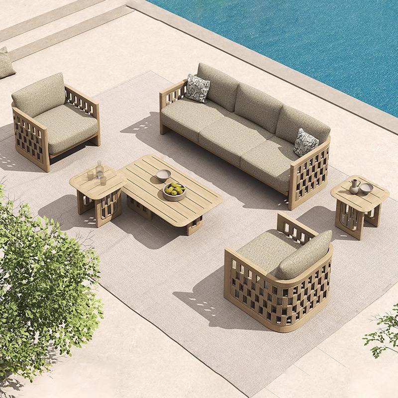 #Nordic Outdoor Solid Teak Woo - Outdoor Furniture Teak avis et prix