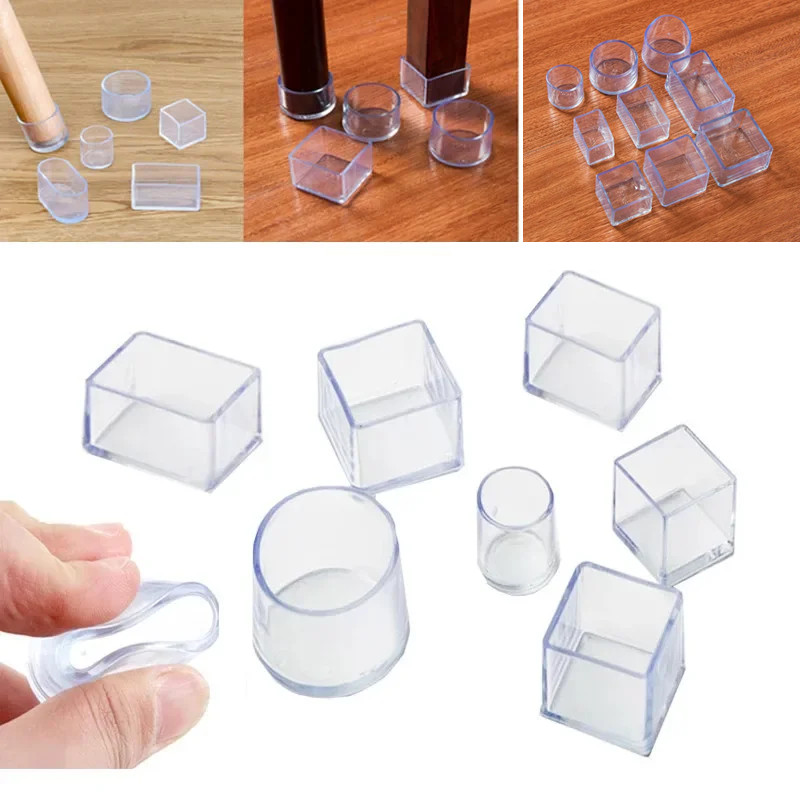 16Pcs Chair Leg Caps Rubber Fe - Outdoor Furniture Leg Protectors avis et prix