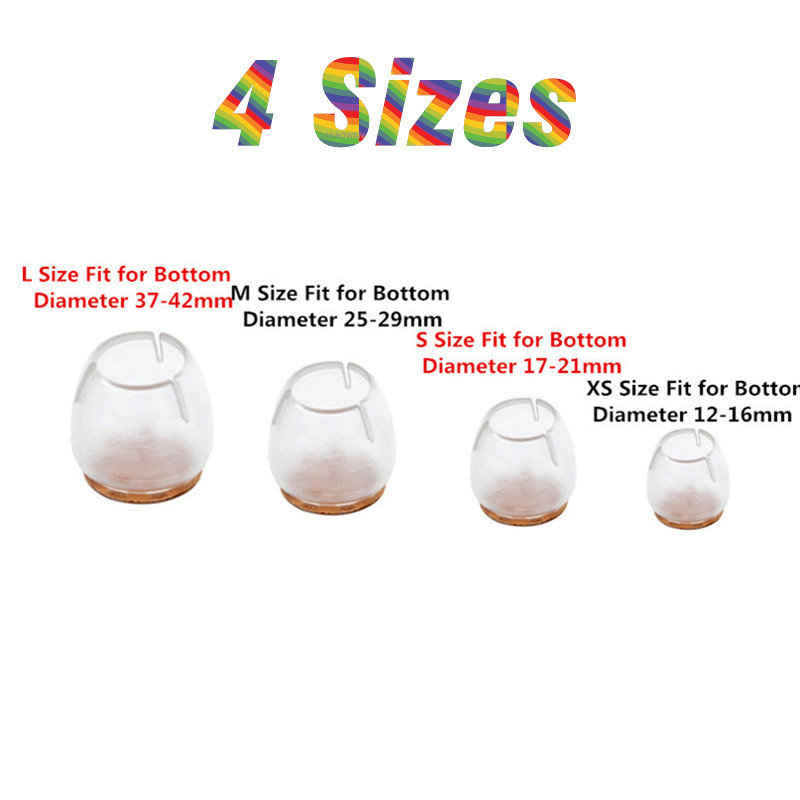 24pcs Silicone Chair Leg Prote - Outdoor Furniture Leg Protectors avis et prix