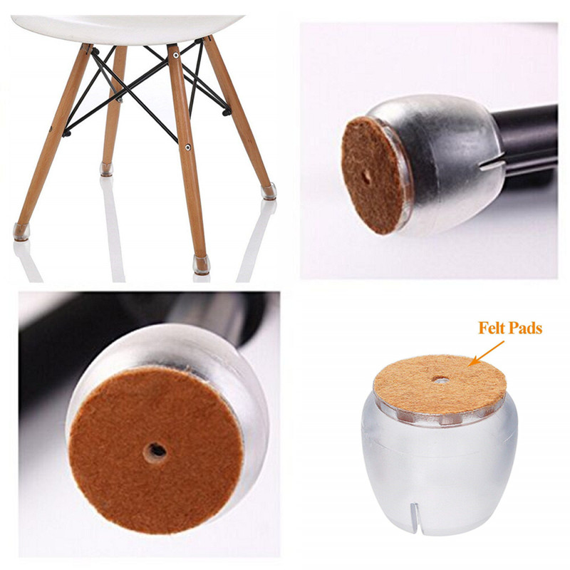 24pcs Silicone Chair Leg Prote - Outdoor Furniture Leg Protectors avis et prix