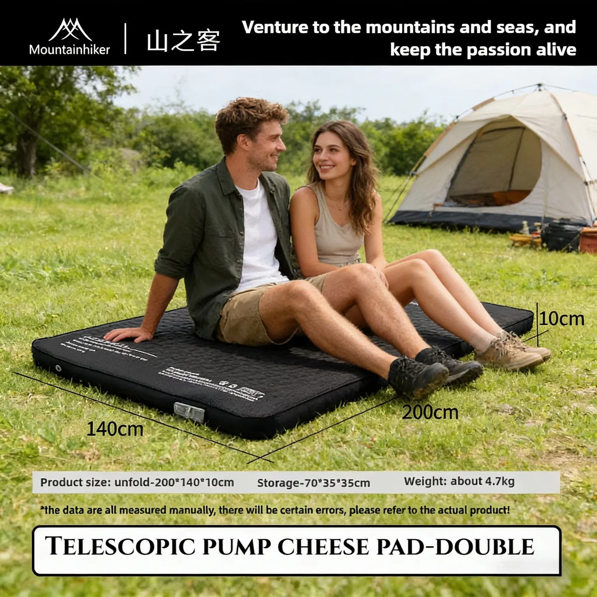 MOUNTAINHIKER Sleeping Pad Mat - Outdoor Furniture Small avis et prix
