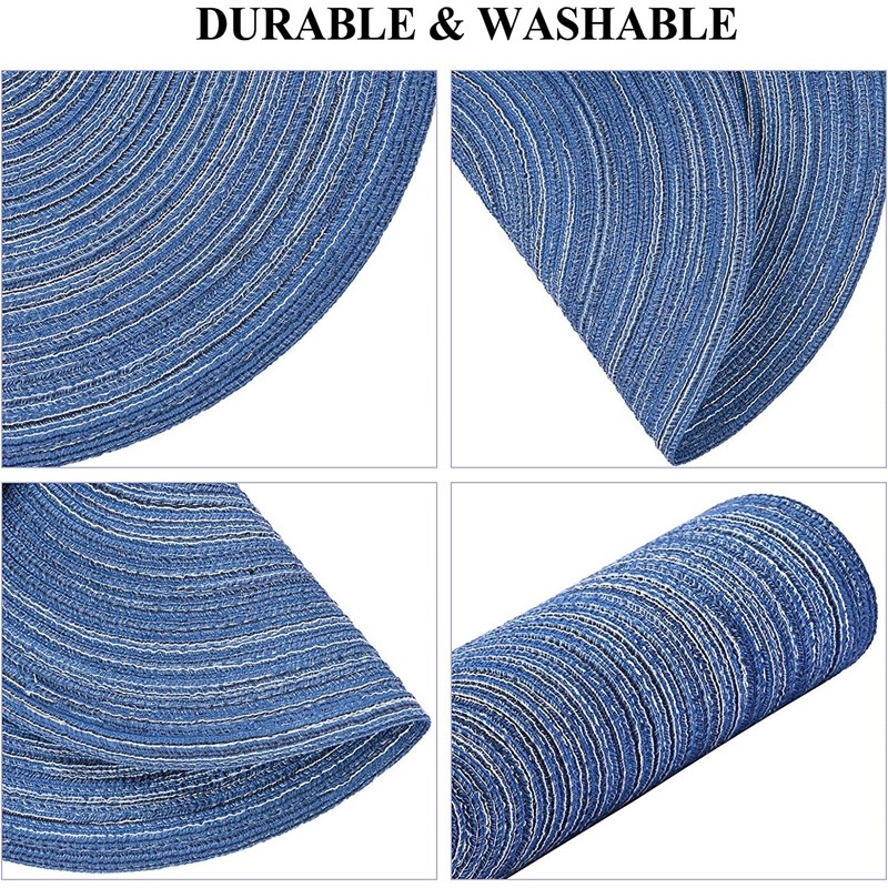 Sage Green Woven Placemats And - Outdoor Furniture Sale avis et prix