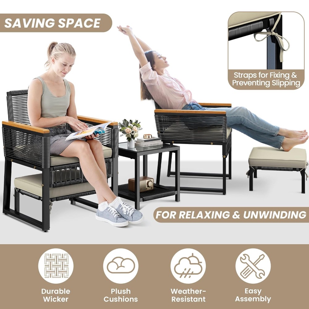 5-Piece Outdoor Conversation S - Outdoor Furniture On Sale avis et prix