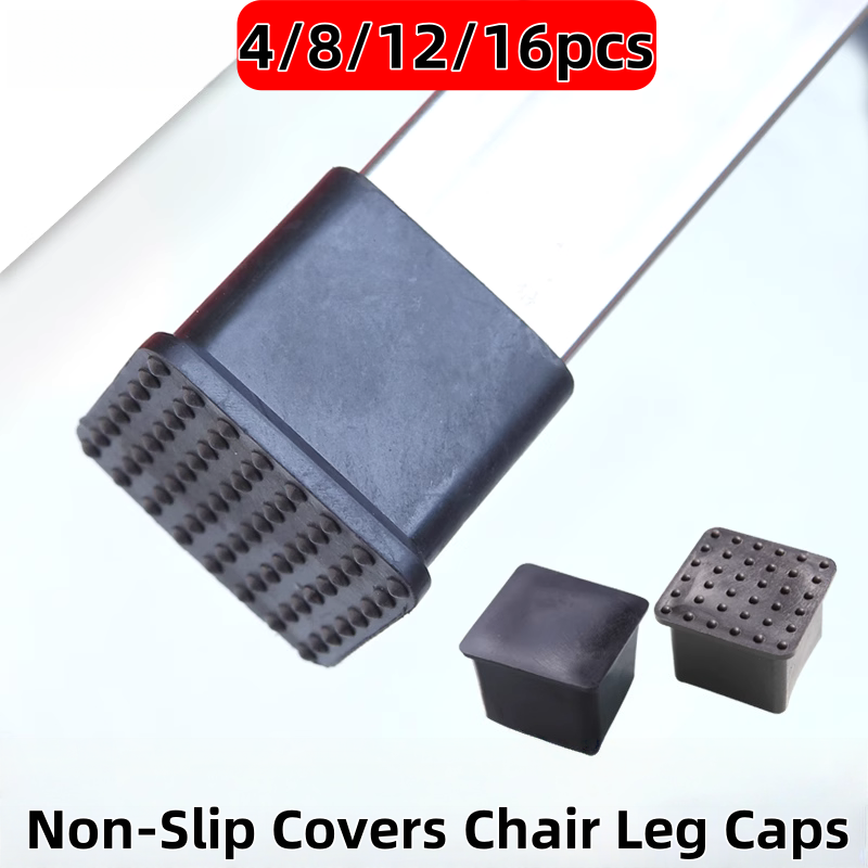 4-16Pcs Non-Slip Chair Leg Cap - Outdoor Furniture Leg Protectors avis et prix