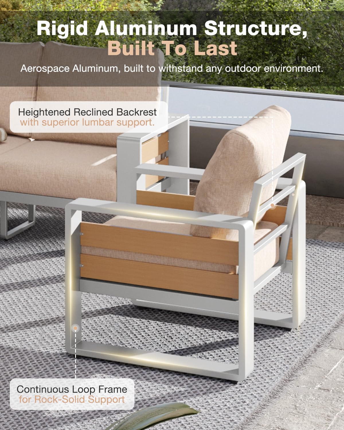 Aluminum Patio Furniture Set,  - Outdoor Furniture Japanese Style avis et prix