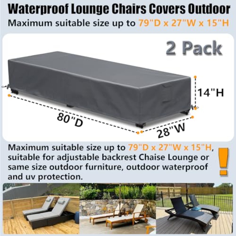Outdoor Chaise Lounge Covers 6 - Outdoor Furniture Sofa avis et prix