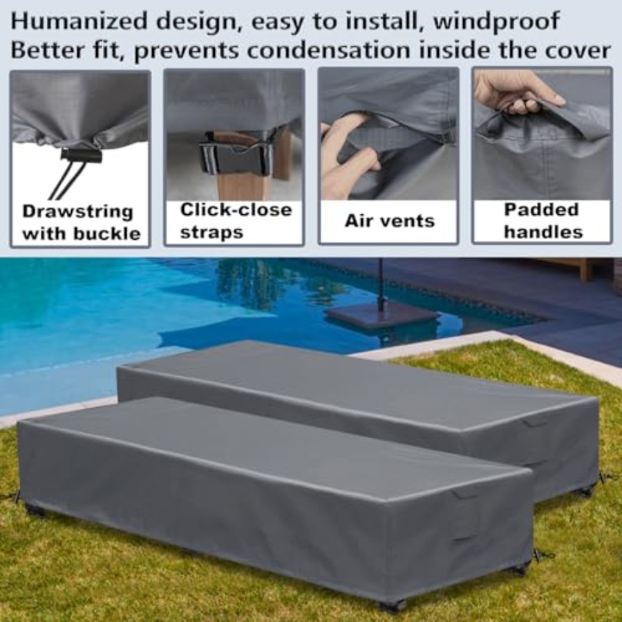 Outdoor Chaise Lounge Covers 6 - Outdoor Furniture Sofa avis et prix