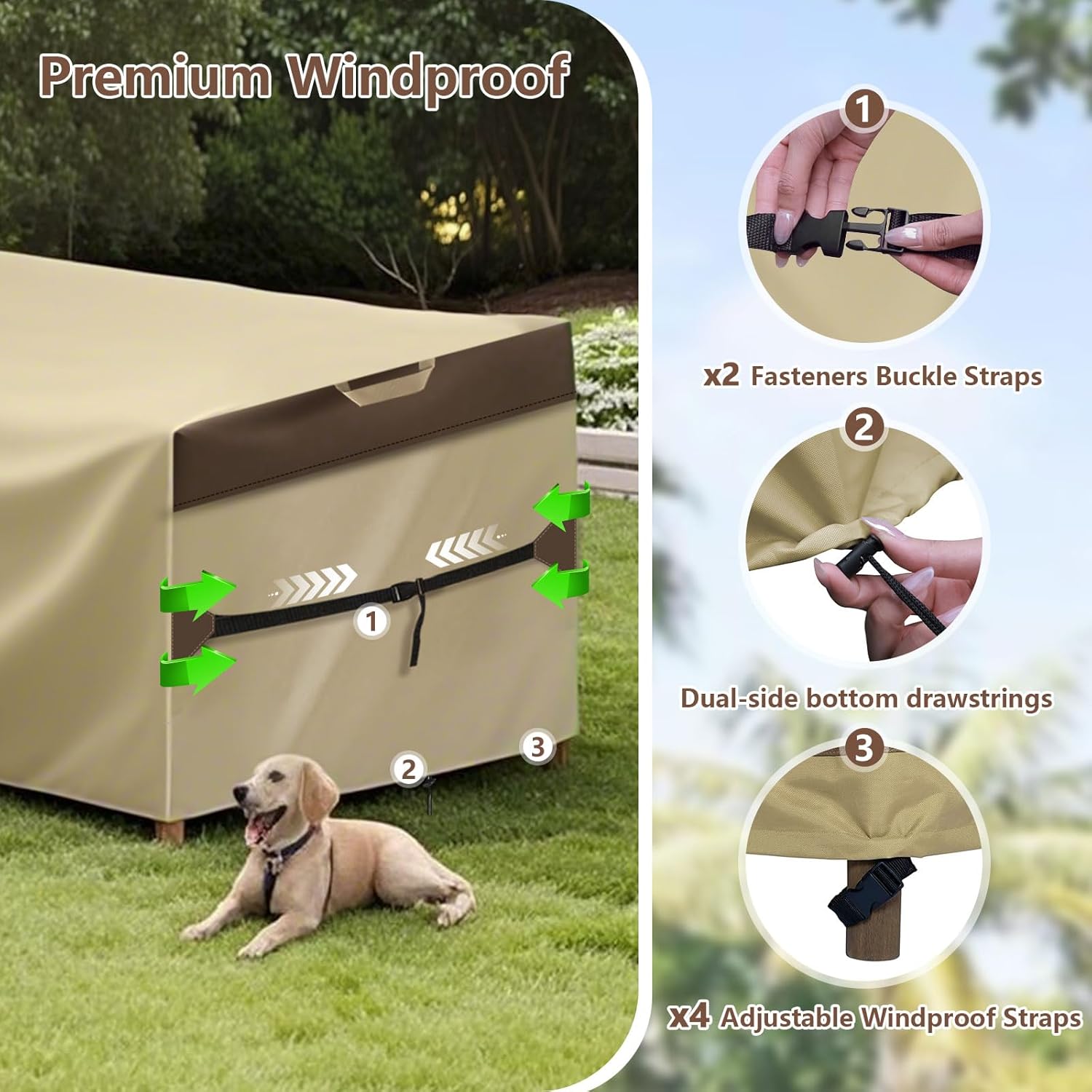 Heavy Duty Outdoor Patio Furni - Outdoor Furniture Covers Waterproof avis et prix