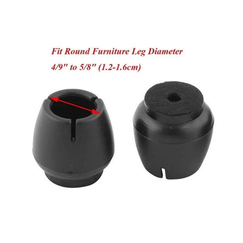 24PCS Chair Leg Caps Silicone  - Outdoor Furniture Leg Protectors avis et prix