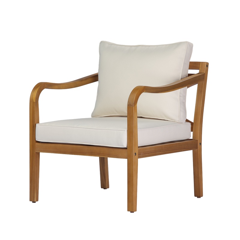 Teak Finish Acacia Wood Club C - Outdoor Furniture Teak avis et prix