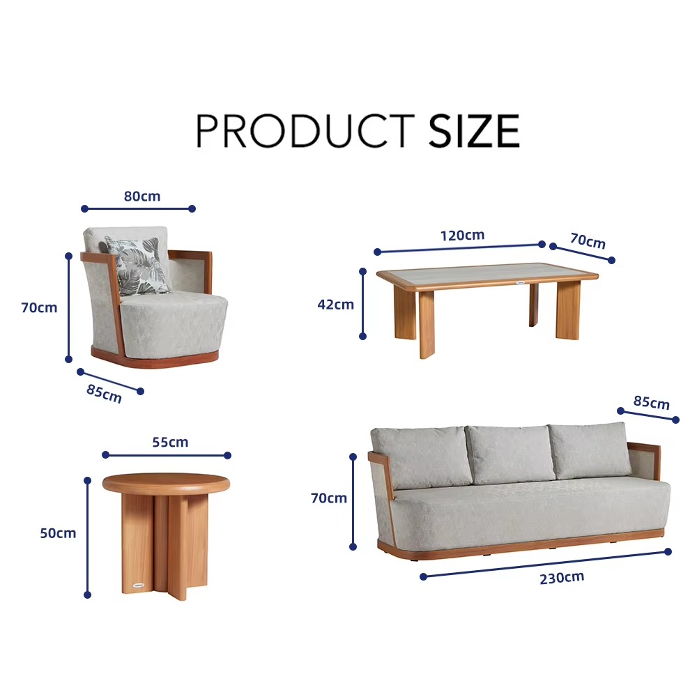 Modern Outdoor Aluminum Sofa G - Outdoor Furniture On Sale avis et prix