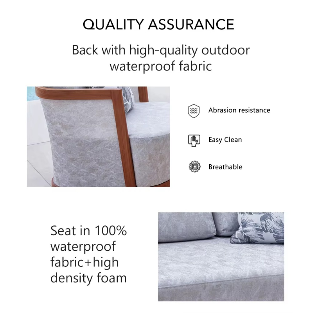 Modern Outdoor Aluminum Sofa G - Outdoor Furniture On Sale avis et prix