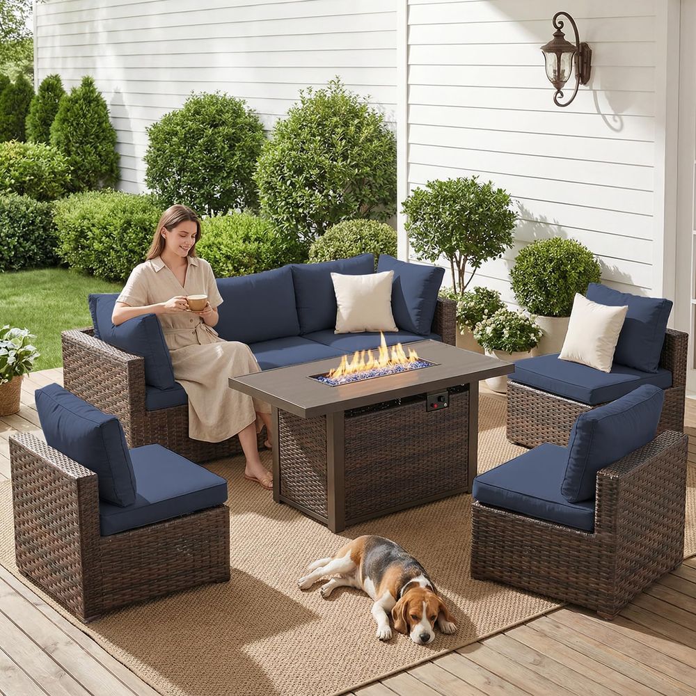 Pieces Patio Furniture Sets Ou - Outdoor Furniture On Sale avis et prix