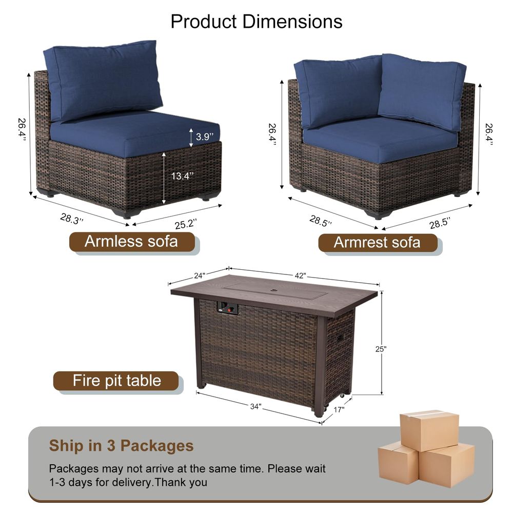 Pieces Patio Furniture Sets Ou - Outdoor Furniture On Sale avis et prix