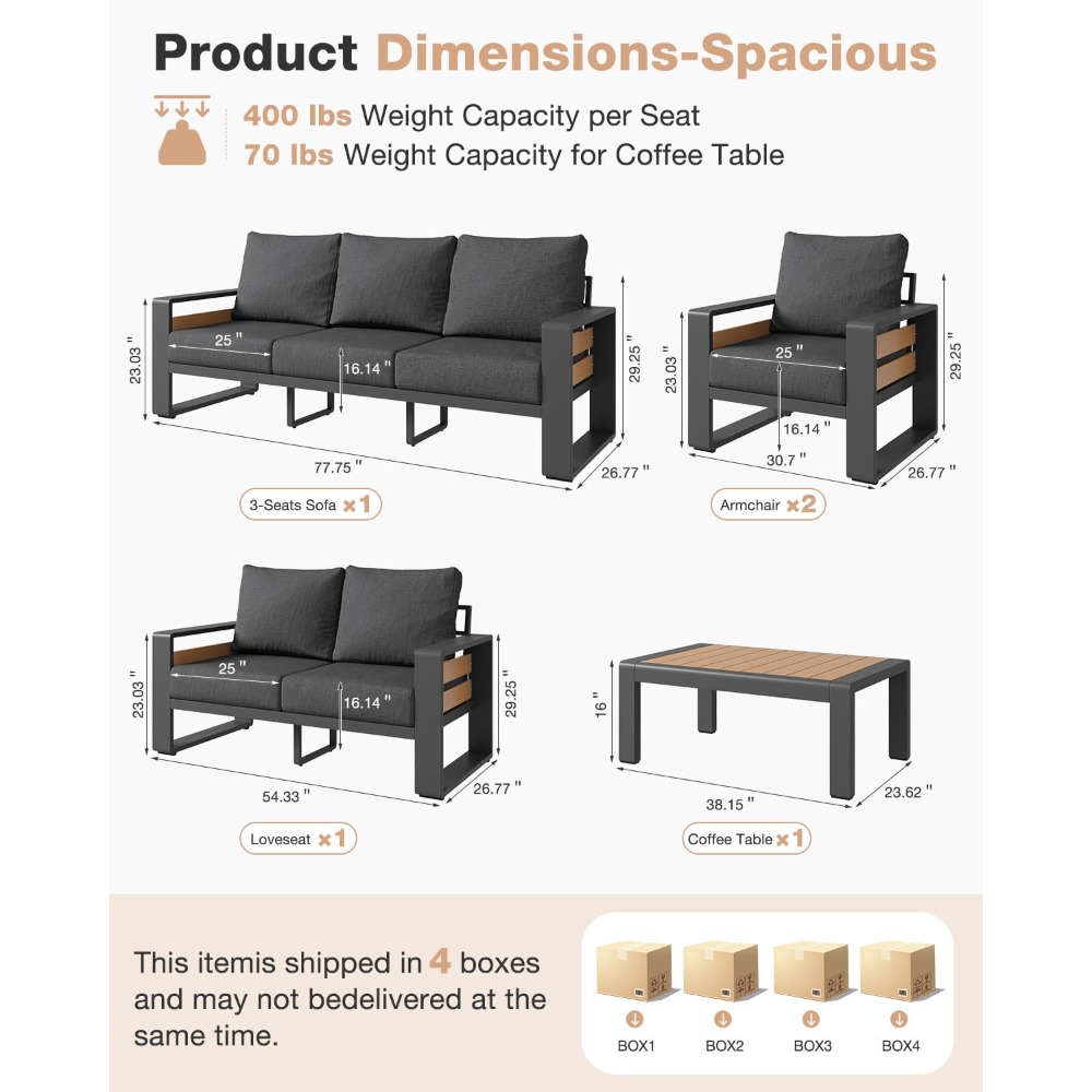 Aluminum Patio Furniture Set,  - Outdoor Furniture On Sale avis et prix