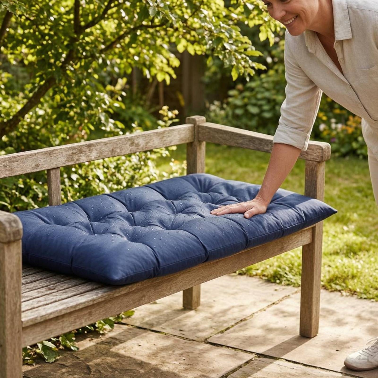 Waterproof Bench Cushion Sunpr - Outdoor Furniture Fabric avis et prix