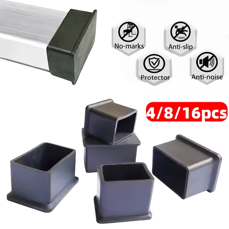 4/8/16pcs PVC Chair Leg Caps F - Outdoor Furniture Leg Protectors avis et prix