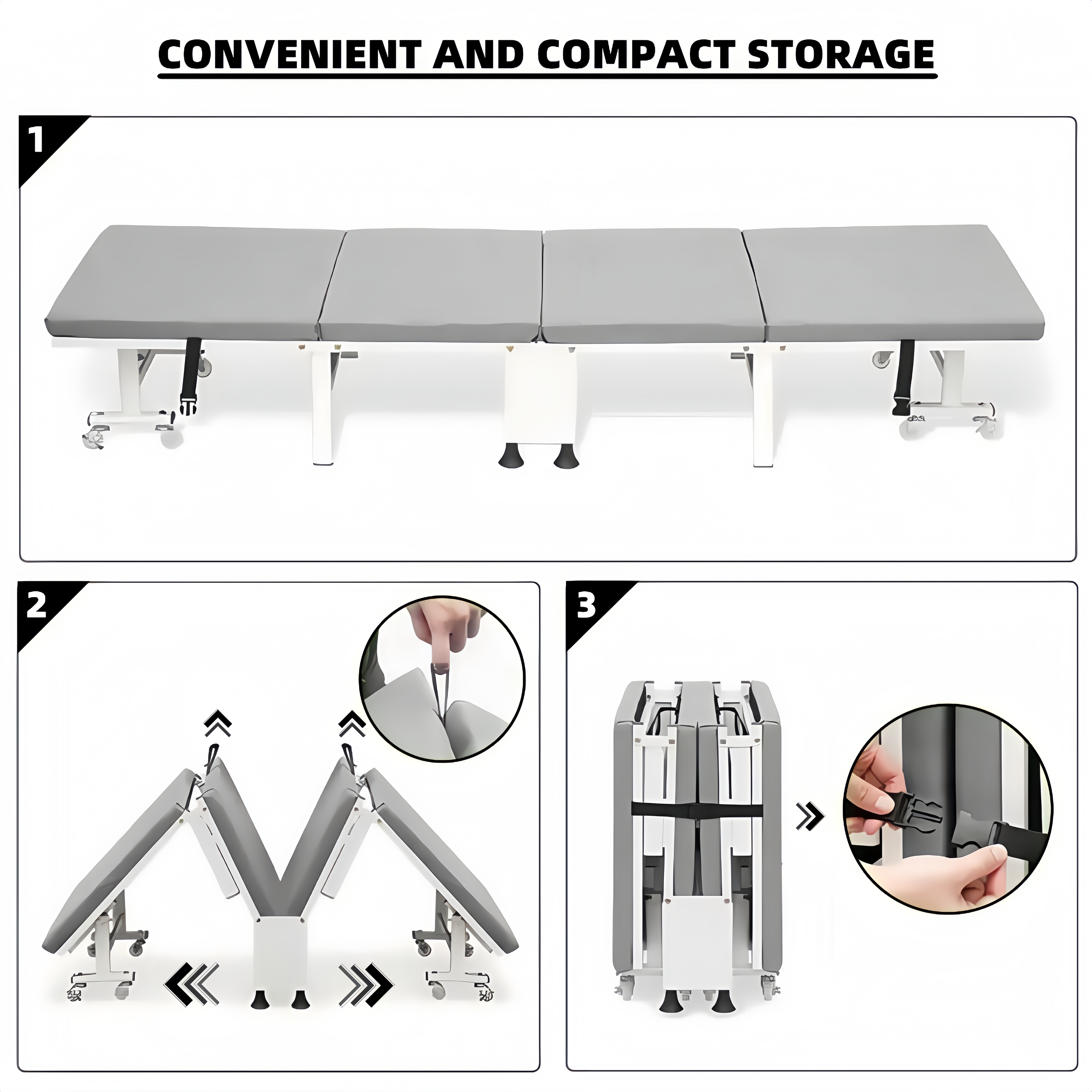 1 Dust Cover for a Folding Bed - Outdoor Furniture Fabric avis et prix