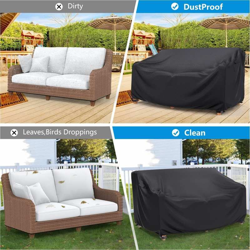 1pcs Outdoor Furniture Cover,  - Outdoor Furniture Sofa avis et prix
