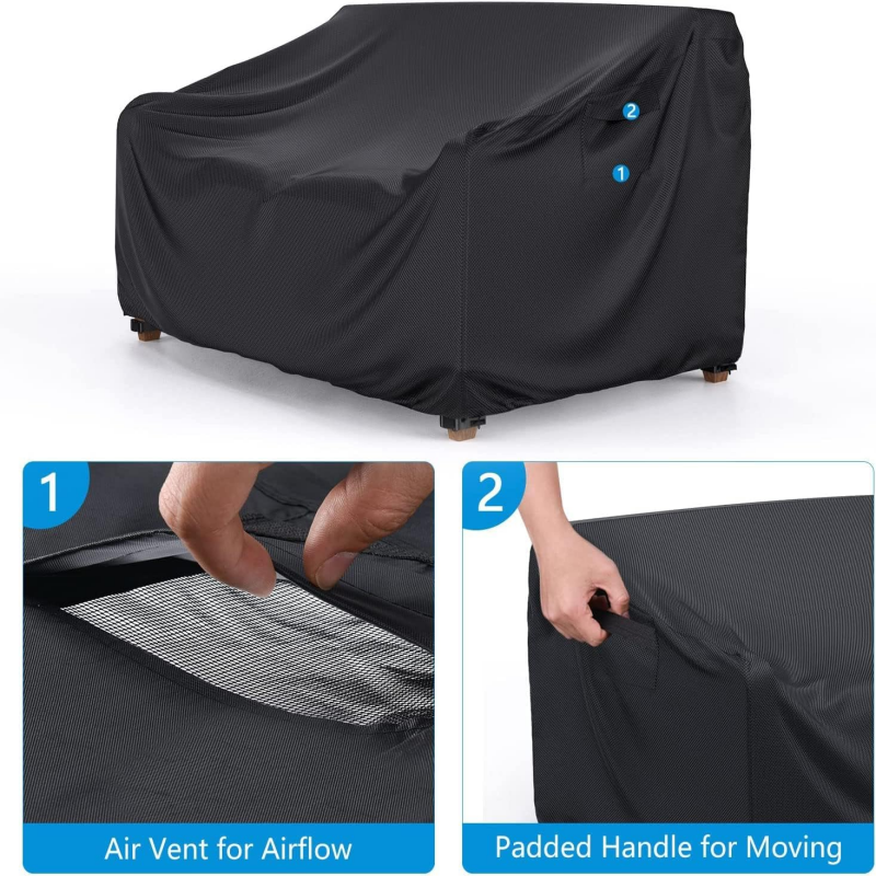 1pcs Outdoor Furniture Cover,  - Outdoor Furniture Sofa avis et prix