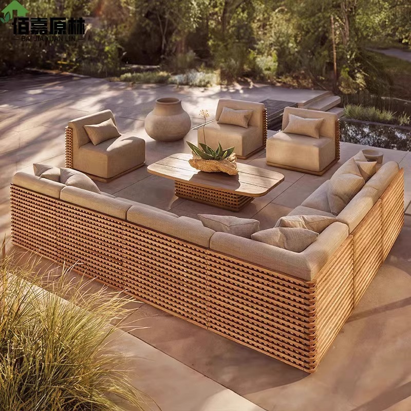 outdoor teak sofa outdoor open - Outdoor Furniture Teak avis et prix