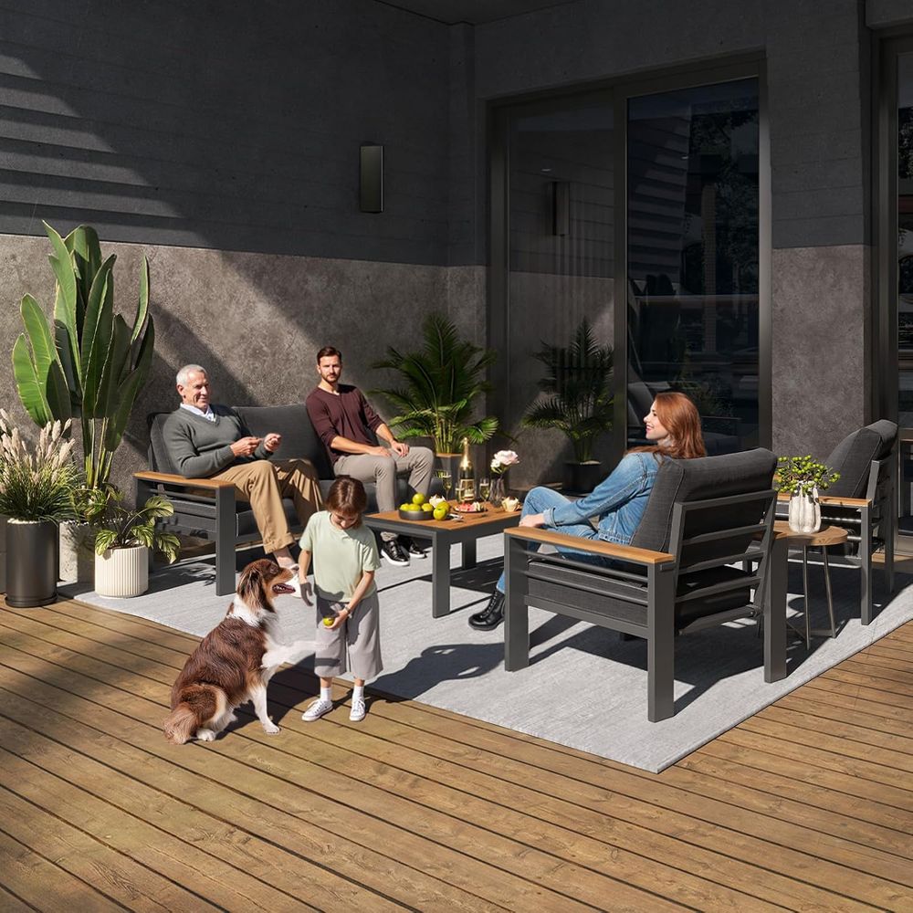 5-Seat Outdoor Sectional Patio - Outdoor Furniture On Sale avis et prix