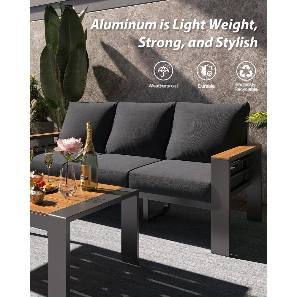 5-Seat Outdoor Sectional Patio - Outdoor Furniture On Sale avis et prix