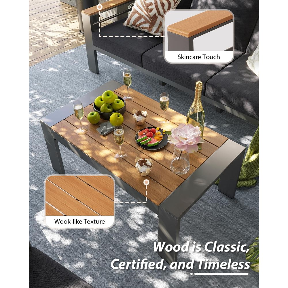 5-Seat Outdoor Sectional Patio - Outdoor Furniture On Sale avis et prix