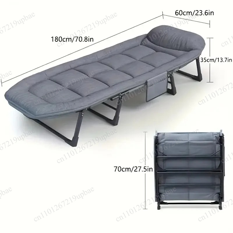 Portable Folding Sleeping Bed  - Outdoor Furniture Fabric avis et prix