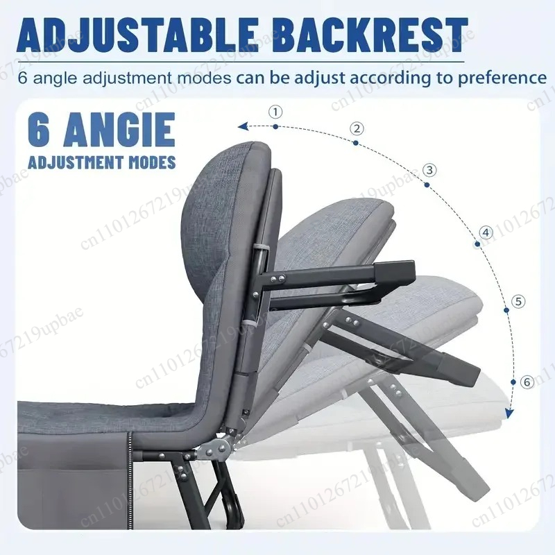 Portable Folding Sleeping Bed  - Outdoor Furniture Fabric avis et prix