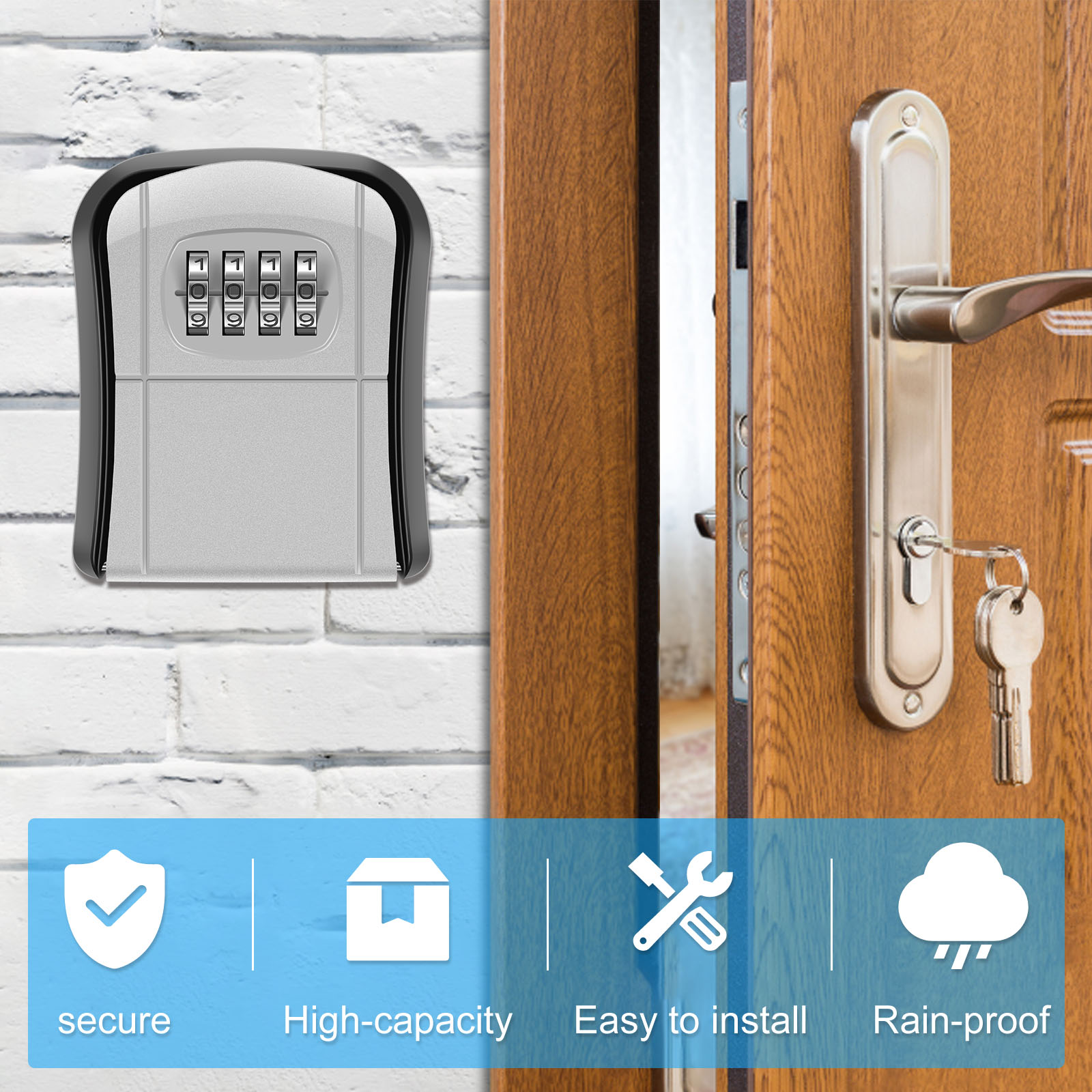 Key Safe Box for Outside Wall  - Outdoor Furniture Warehouse avis et prix