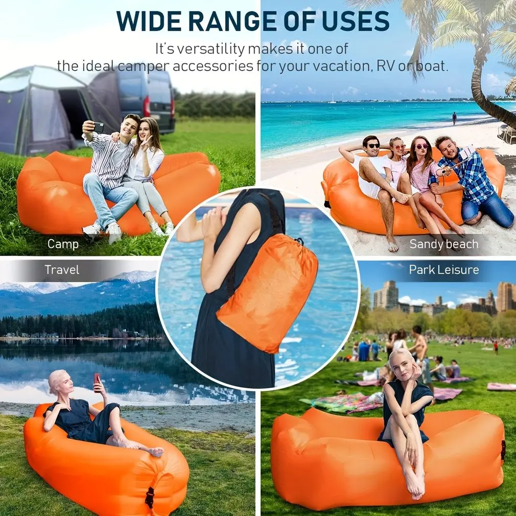 Portable Inflatable Lounger La - Outdoor Furniture Small avis et prix