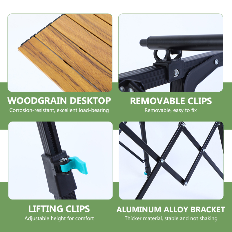 Adjustable Aluminum Alloy Tabl - Outdoor Furniture Warehouse avis et prix