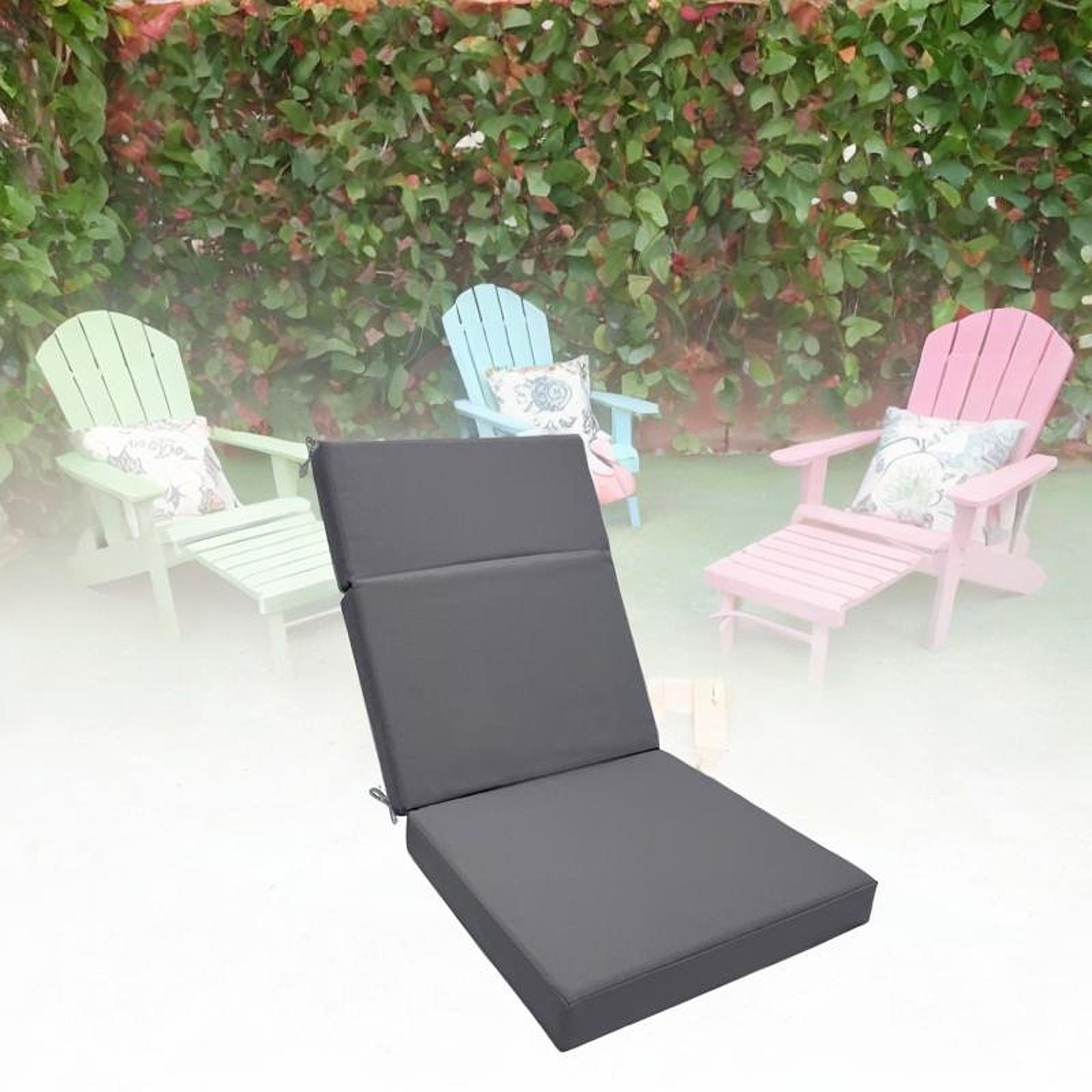 Patio Chair Cushion Seat Pad w - Deck Chair Lounger avis et prix