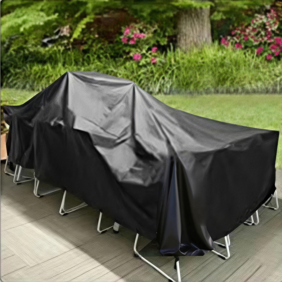 Durable Pure Black PVC Waterpr - Outdoor Furniture Sofa avis et prix