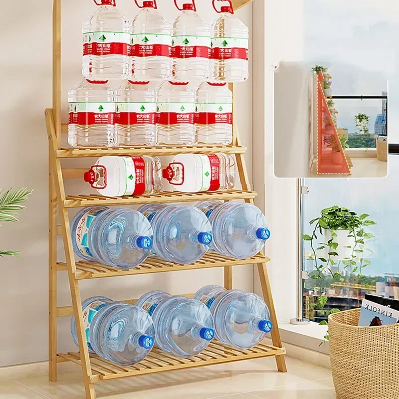 Adjustable Bamboo Plant Shelf  - Outdoor Furniture Small avis et prix