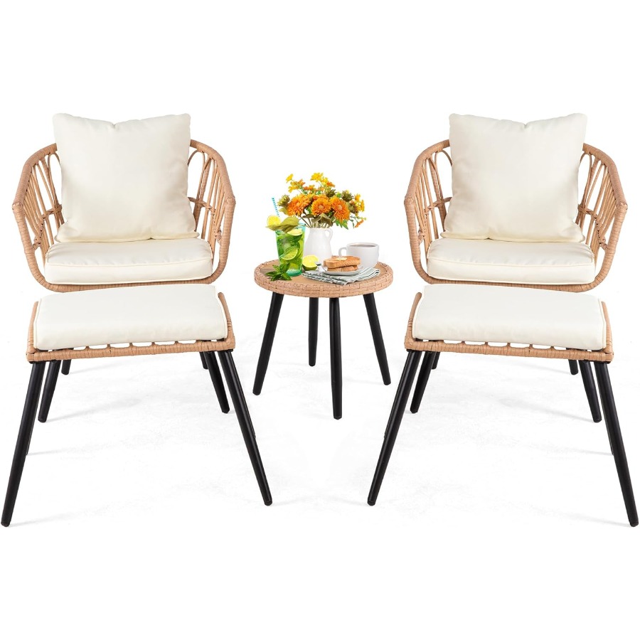 5 Piece Patio Furniture Set Ou - Outdoor Furniture Set avis et prix