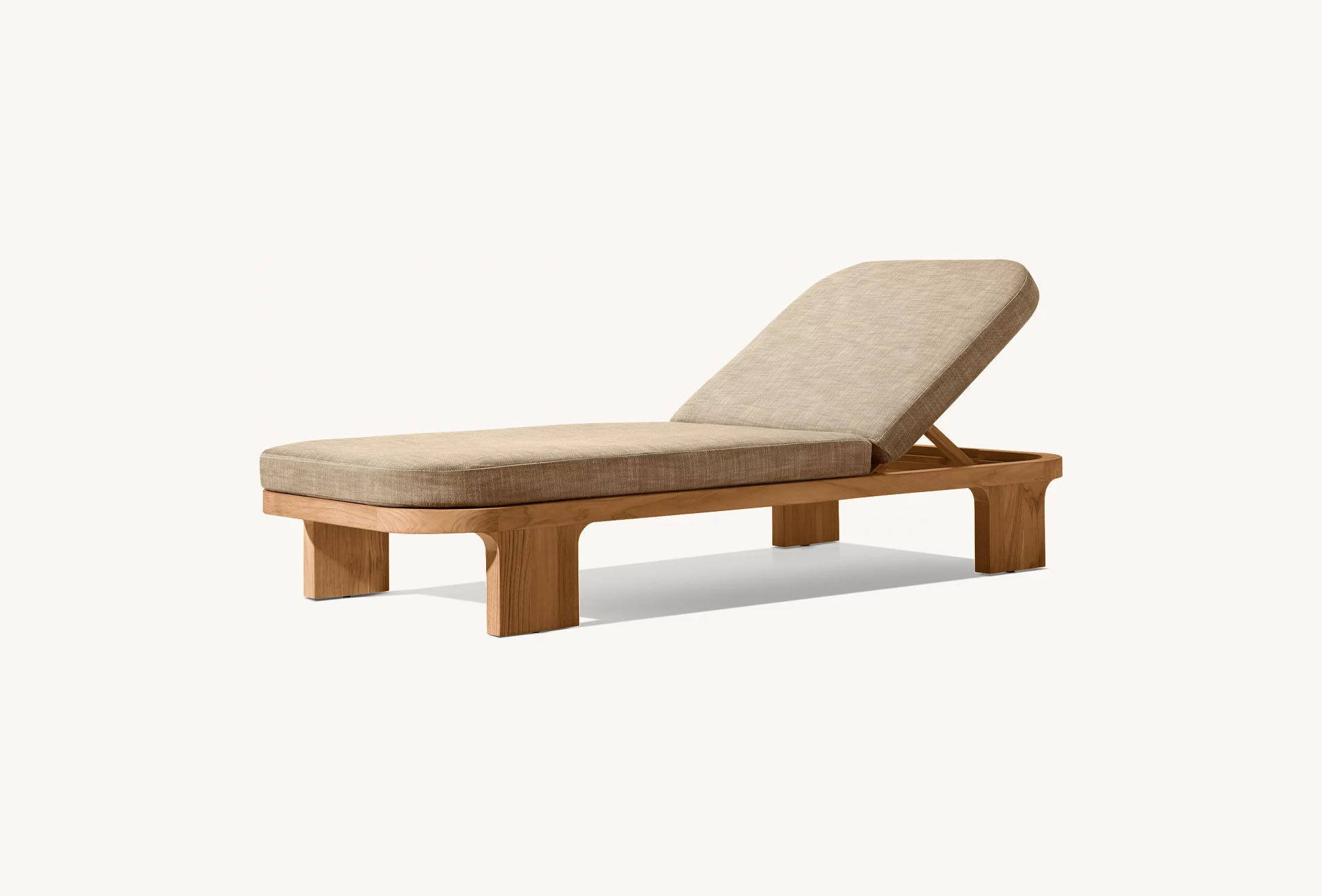 Custom Teak Wood Patio Lounger - Outdoor Furniture Teak avis et prix