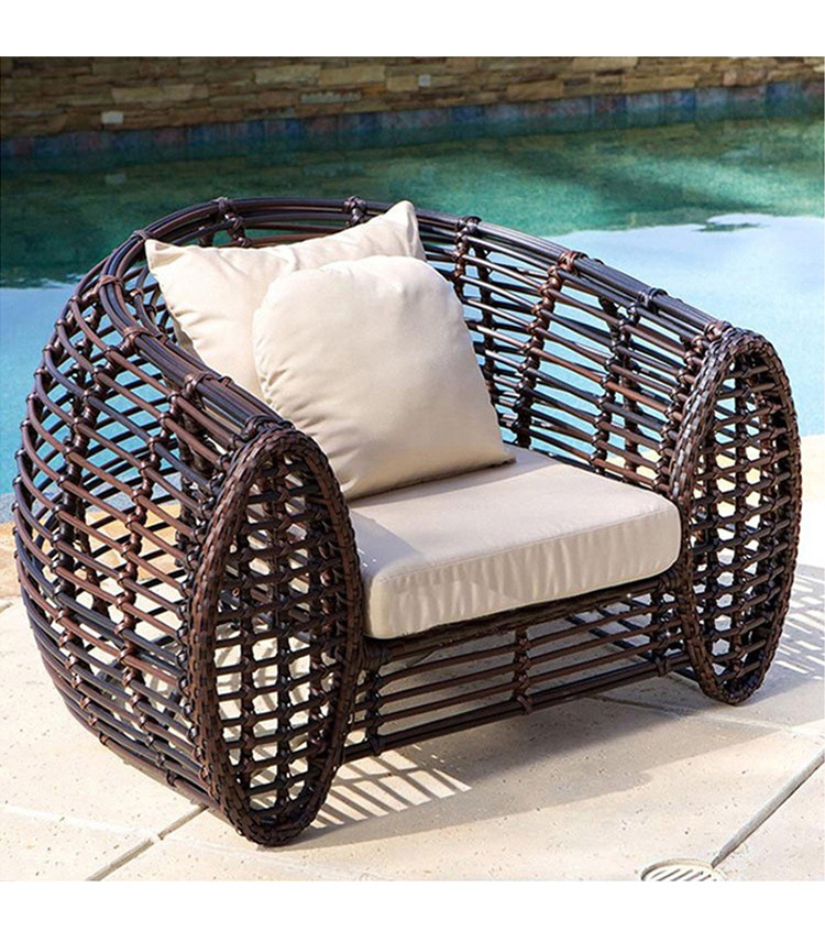 Modern Durable Wicker Outdoor  - Outdoor Furniture Japanese Style avis et prix
