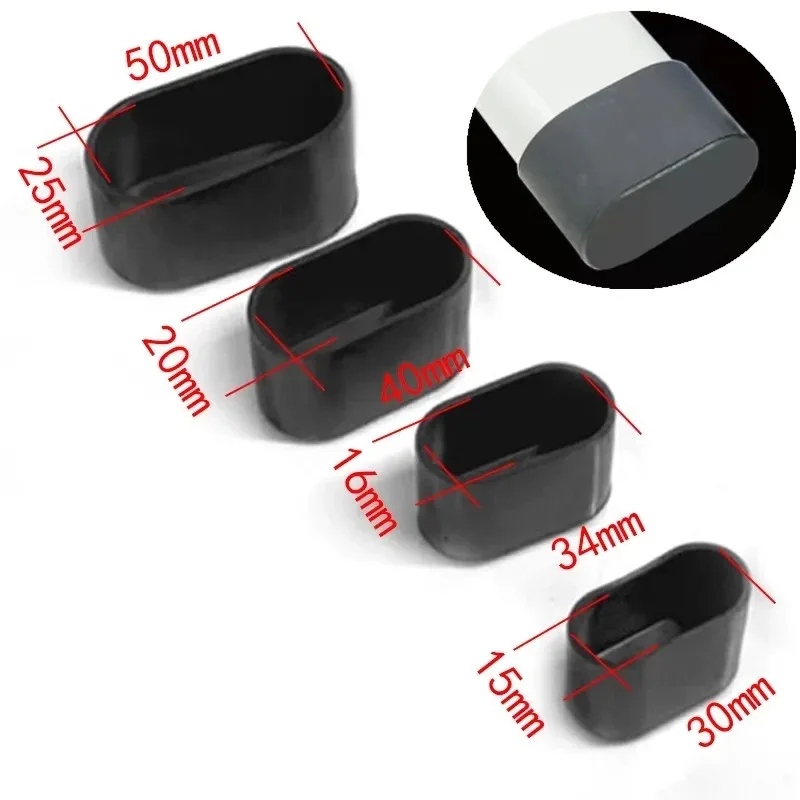 16pcs Transparent Oval Chair L - Outdoor Furniture Leg Protectors avis et prix